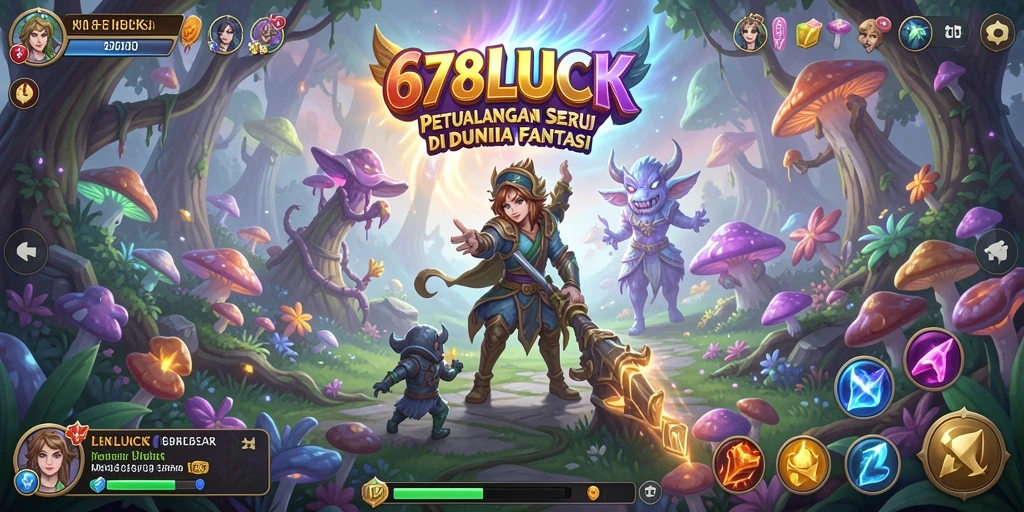 Screenshot gameplay menunjukkan aksi seru dalam game petualangan 678LUCK.