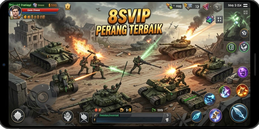 Tampilan gameplay SLG yang menarik dan strategis.
