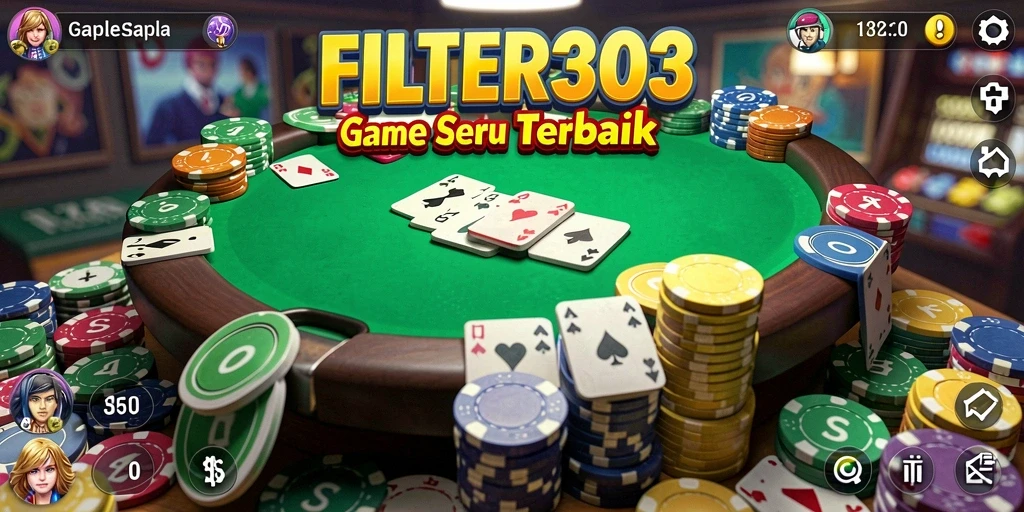 Tangkapan layar gameplay FILTER303 yang menyenangkan dan kompetitif.