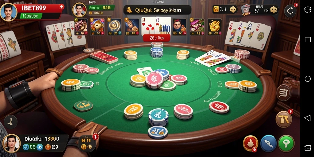 Tampilkan gameplay menarik dari IBET899, game QiuQiu seru.