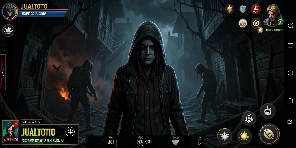 Tampilan menakutkan dari gameplay JUALTOTO yang penuh ketegangan.