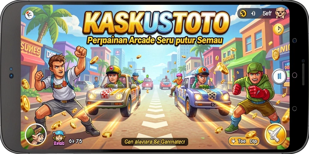 Screenshot gameplay KASKUSTOTO menampilkan aksi seru dan grafis yang menarik.
