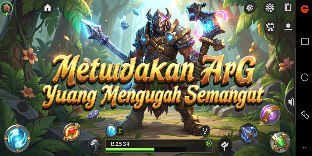 Tampilan gameplay MERDEKA777 dengan pertarungan seru dan karakter yang beragam.