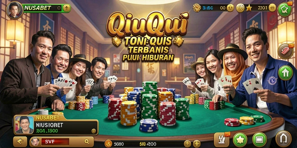 Screenshot gameplay QiuQiu yang menarik dan interaktif.