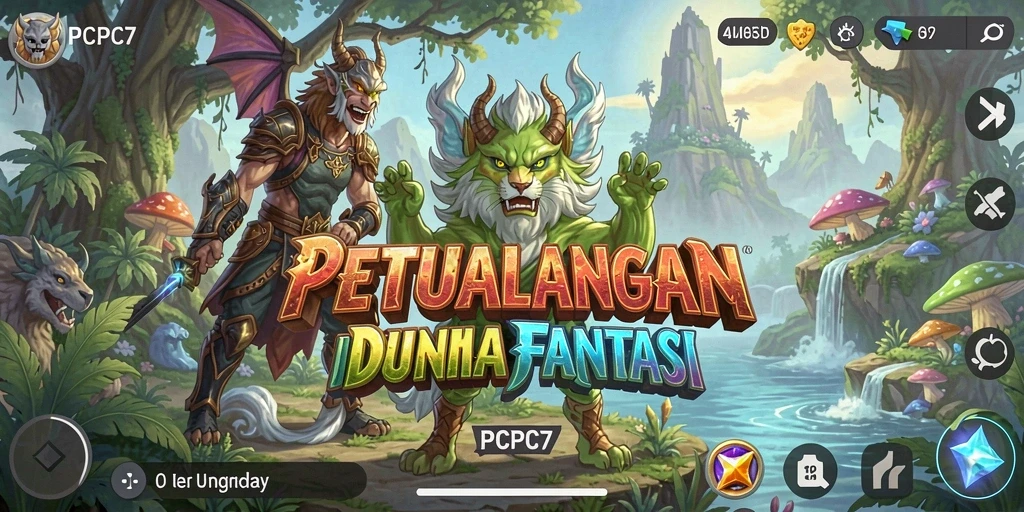 Tampilan screenshot menampilkan karakter utama dalam aksi eksplorasi.