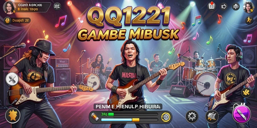 Tampilan gameplay QQ1221 yang mengasyikkan dan interaktif.