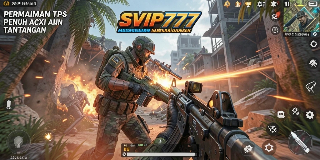 Screenshot permainan SVIP777 menampilkan aksi pertarungan yang mendebarkan.