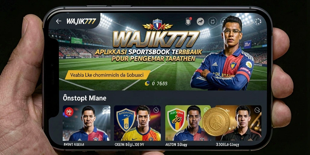 Tampilan menarik dari gameplay WAJIK777 yang menyoroti sportsbook.
