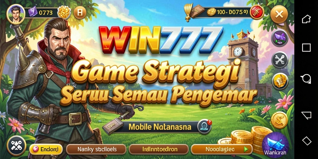 Tampilan gameplay seru di WIN777 dengan strategi yang mendalam.
